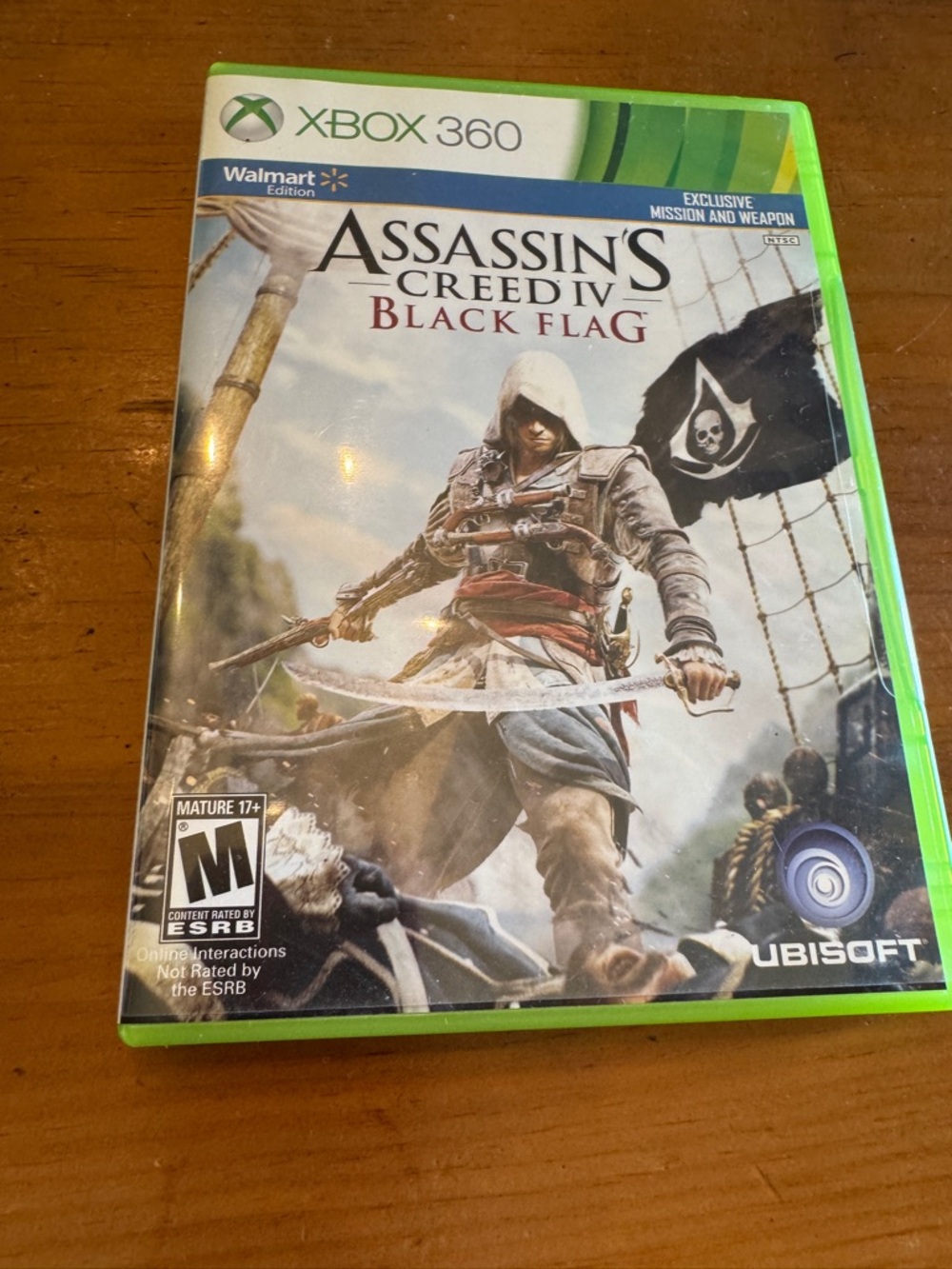Assassin's Creed IV: Black Flag for Xbox 360 - Green Case
